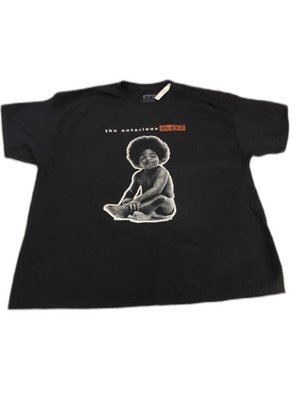 The Notorious B.I.G. Ready To Die Baby T-Shirt Mens 3XL Black 100% Cotton NWT
